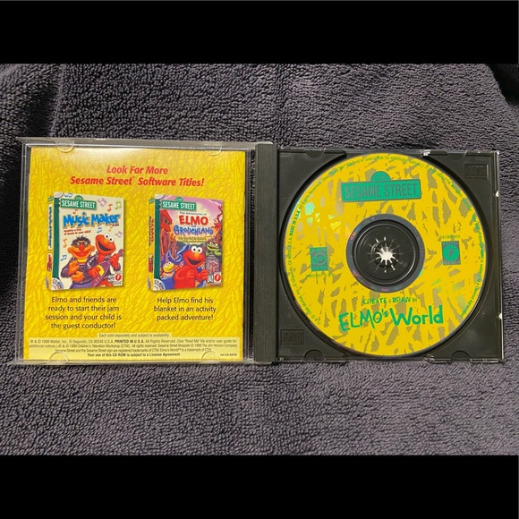 Elmo’s World CD-ROM Game Sesame Street - Picture 2 of 4